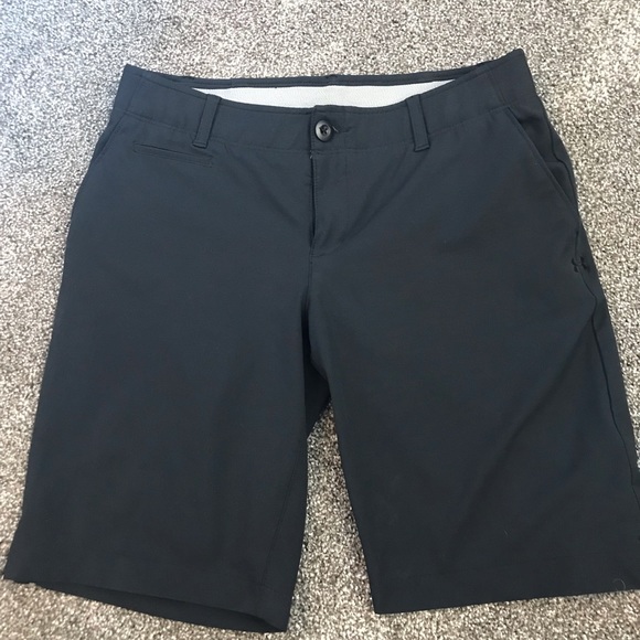 Black Under Armour Bermuda Shorts - Picture 1 of 3
